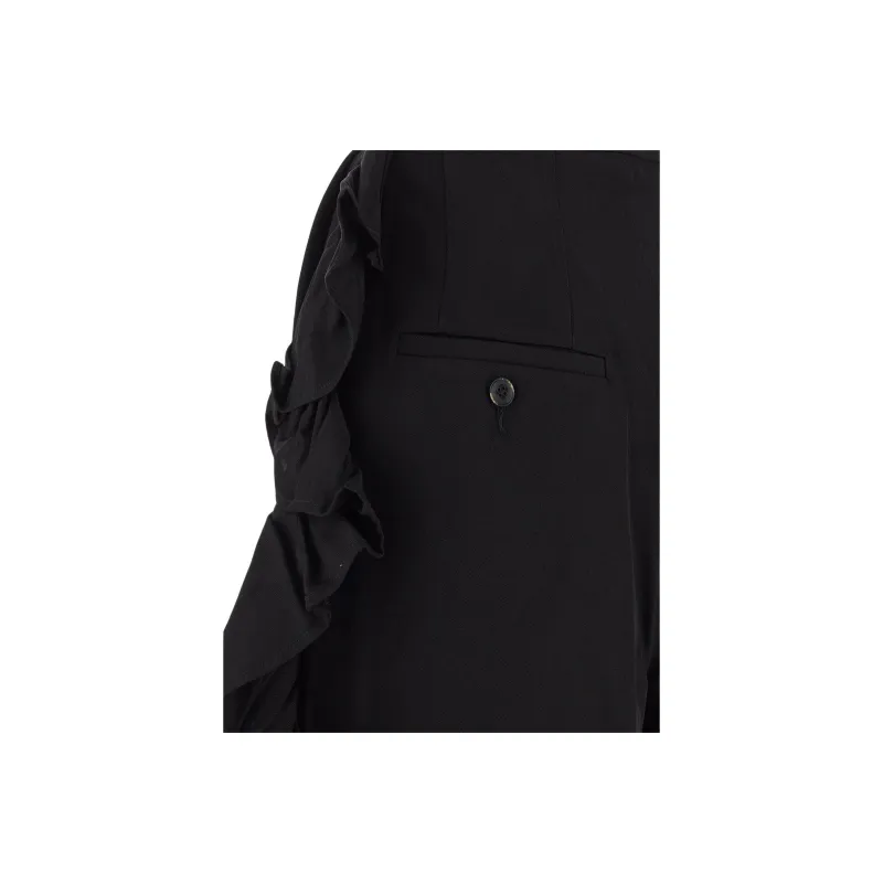 UMA WANG Ruffled Trousers-2