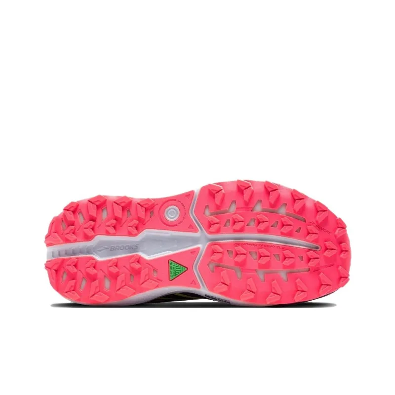 Brooks Anti Slip Wear Resistant Low Top Running Shoes Women's Black Pink-5