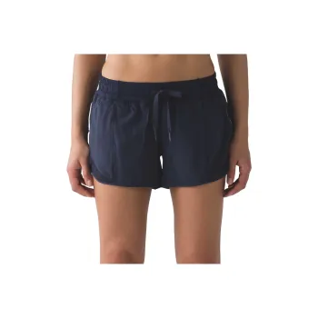 Lululemon Hotty Hot Series Sports Shorts Women's Navy Blue