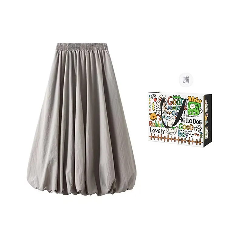 ZVJH Casual Long Skirts Women's-8