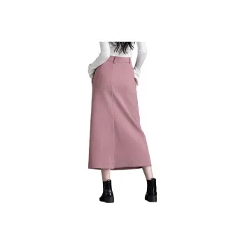 You Cow Me Pants Casual Long Skirts Women's Pink
