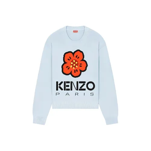KENZO FW23 Knitwear Women's Light Blue