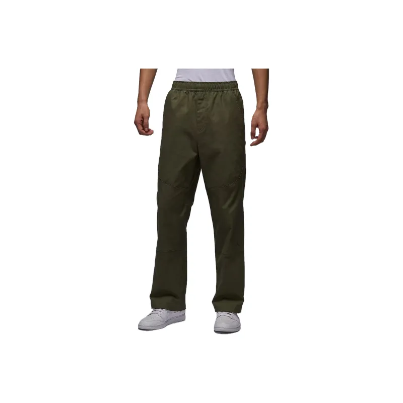 Jordan Essentials Casual Pants Men's Medium Olive Green-0