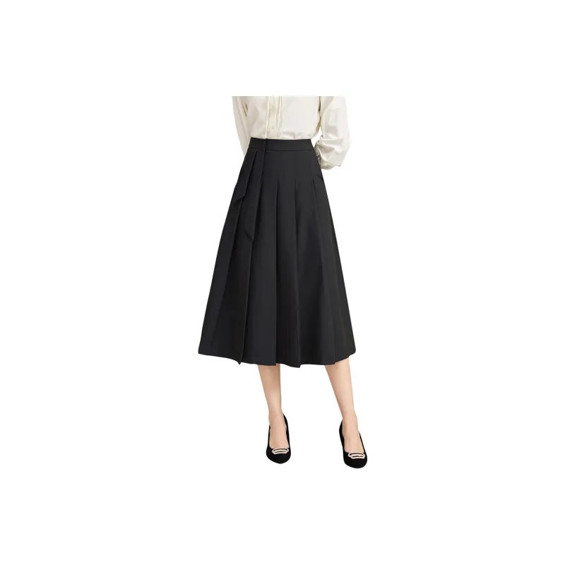 SMEN Casual Long Skirts Women's-0