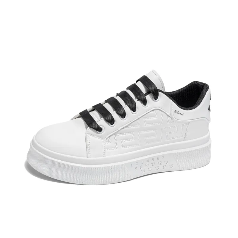 PROTECTCAMEL Slip Resistant, Abrasion Resistant, Lightweight Low Top Skateboard Shoes Men's-6