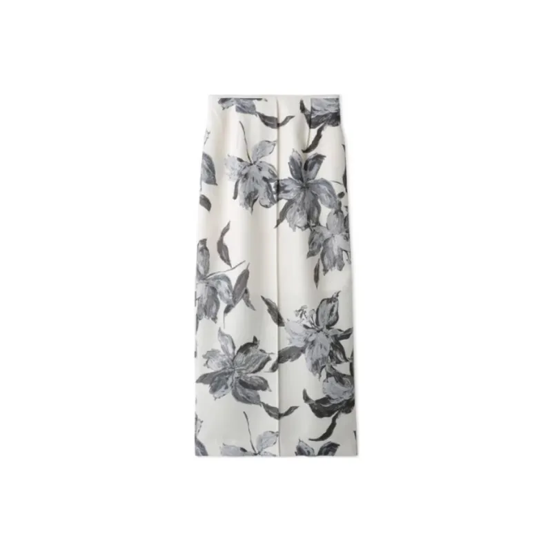 Lily Brown Casual Long Skirts Women's-0