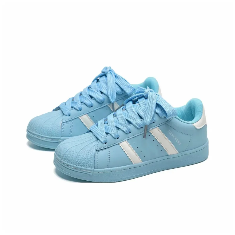 OAOQ Cushioning, Abrasion Resistant, Lightweight, And Breathable Low Top Skateboard Shoes Unisex-65