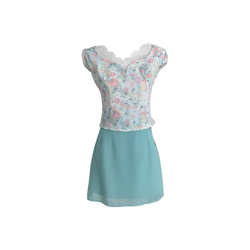 IQC Two Piece Skirt Sets Women's-0