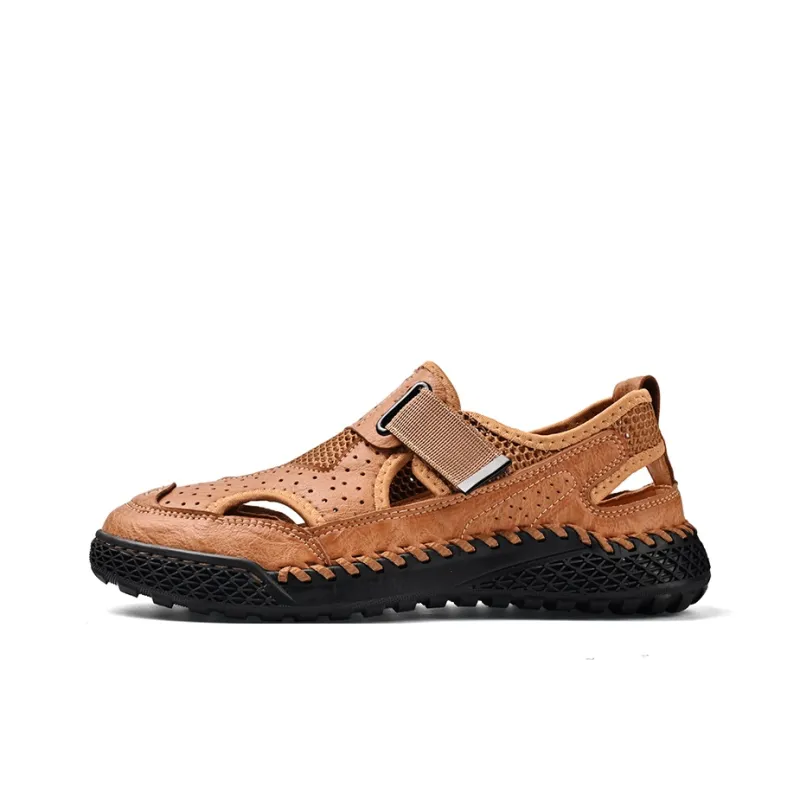 GESENLANG Slip Resistant Breathable Abrasion Resistant River Trekking Shoes Men's-0