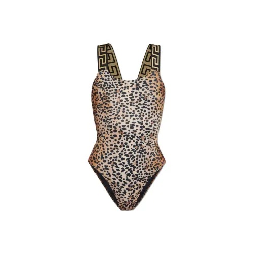 VERSACE Animal Motif One Piece Swimsuit
