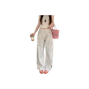 Weles Casual Pants Unisex White