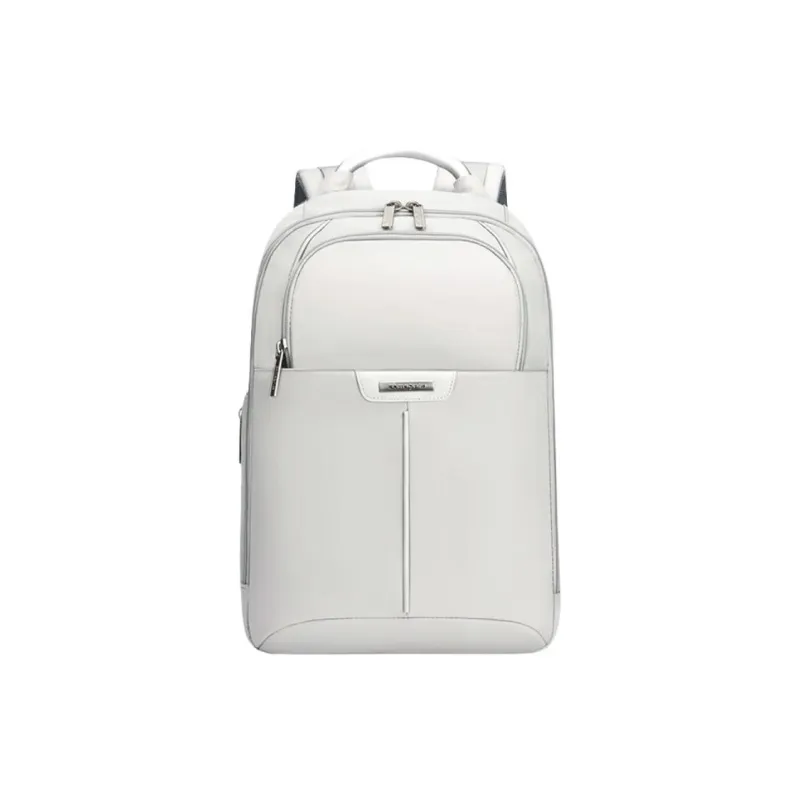 SAMSONITE Fabric Backpack Regular Unisex Light Gray-0