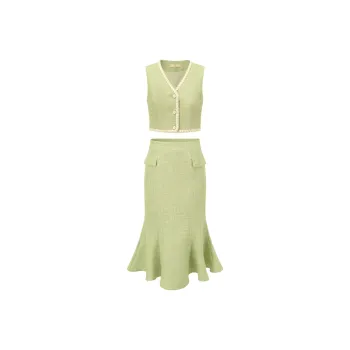 ONE SHALLOW Two Piece Skirt Sets Women's