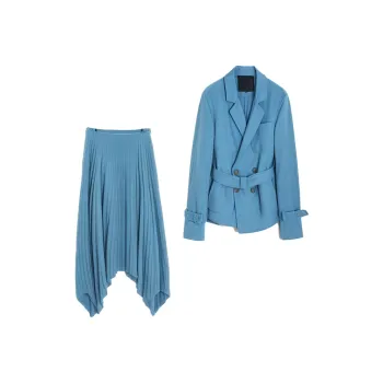 Mapping Skirt Set Women's Image Color