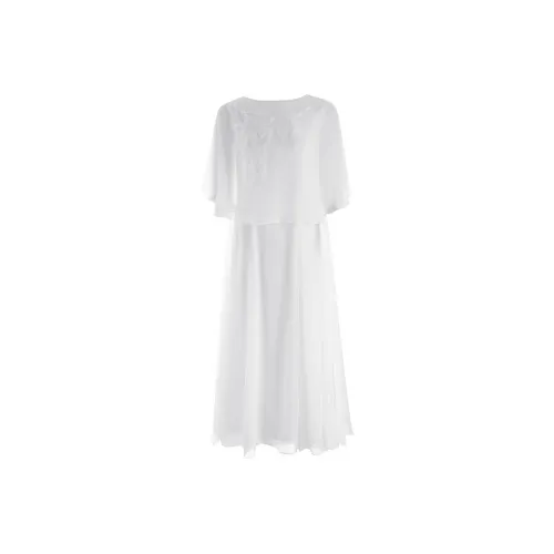 A LIFE ON THE LEFT Skirt Set Women's White