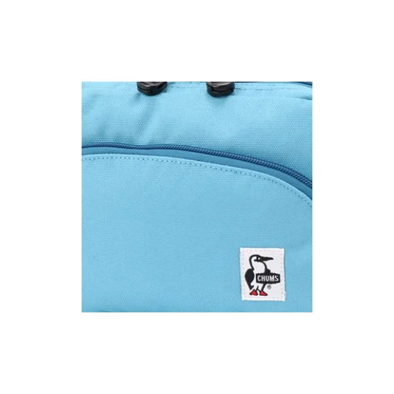 CHUMS Polyester Sling Bag, One Shoulder, Crossbody, Fanny Pack Unisex Blue Green-1