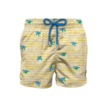 MC2 SAINT BARTHELEMY Beach Shorts Men's Yellow