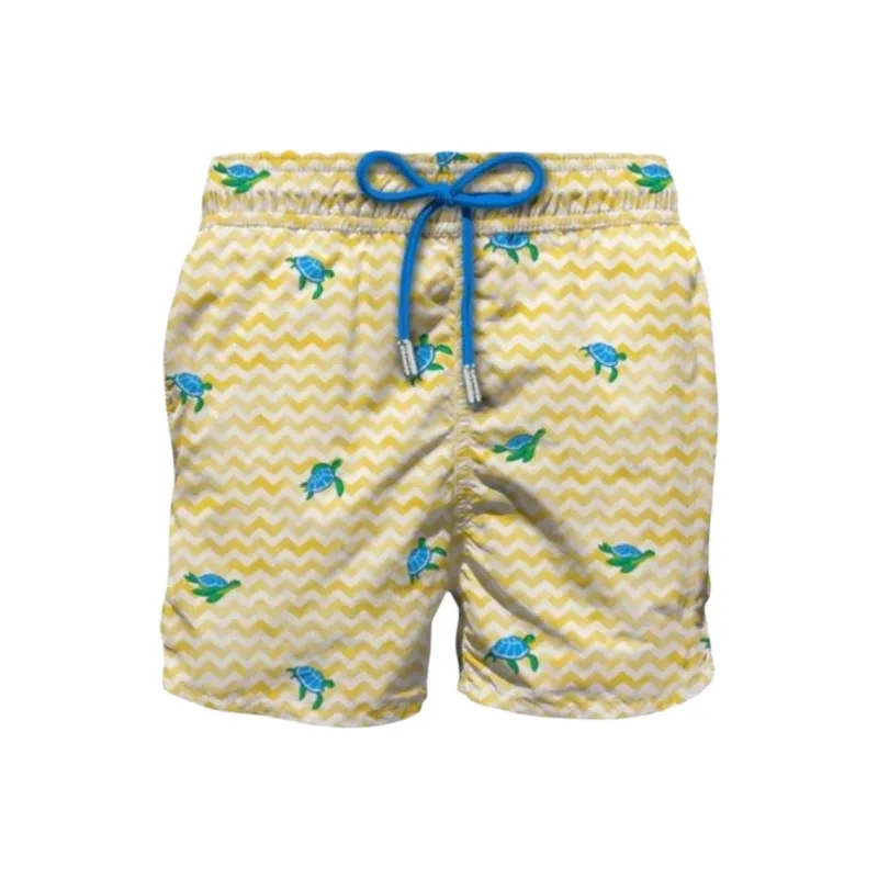 MC2 SAINT BARTHELEMY Beach Shorts Men's Yellow-0
