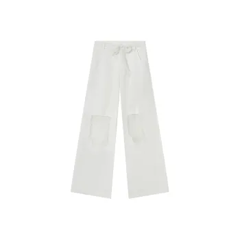 ELF SACK Casual Pants Women's Fantasy White