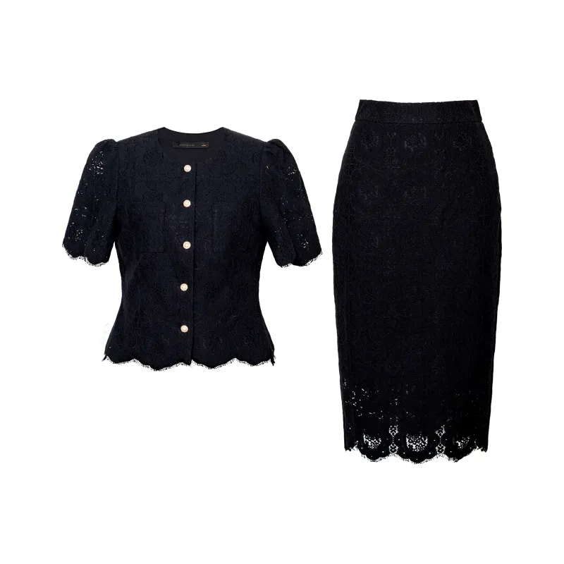 ROEYSHOUSE Two Piece Skirt Sets Women's-7