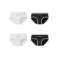 2 Pack Raw White+2 Pack Black
