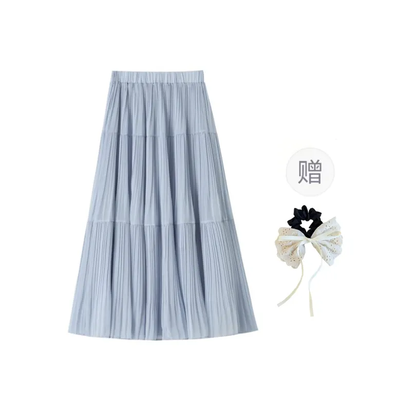 PAVEA Casual Long Skirts Women's-11