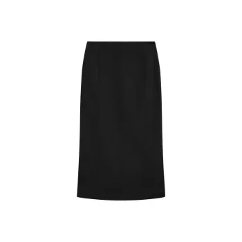 Massimo Dutti Casual Long Skirts Women's Black