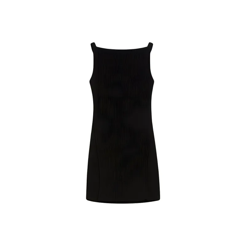 SportMa SS25 Sleeveless Dress Women's Black-0