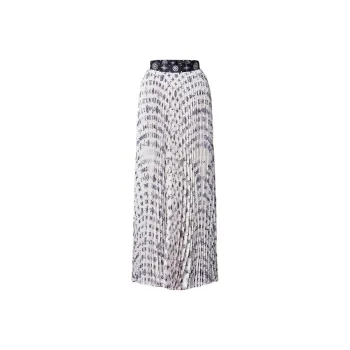 LOUIS VUITTON SS25 Casual Long Skirts Women's White