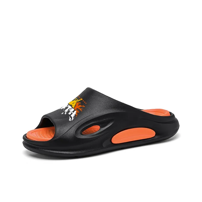 Colorful Creations EVA Cut Out Slip Resistant Abrasion Resistant Odor Resistant Quiet Slide Slippers Unisex-2