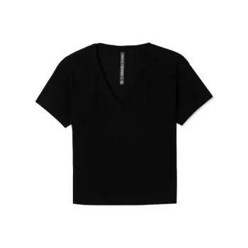 Vuori Drop Shoulder Sleeve T Shirt Women's Black