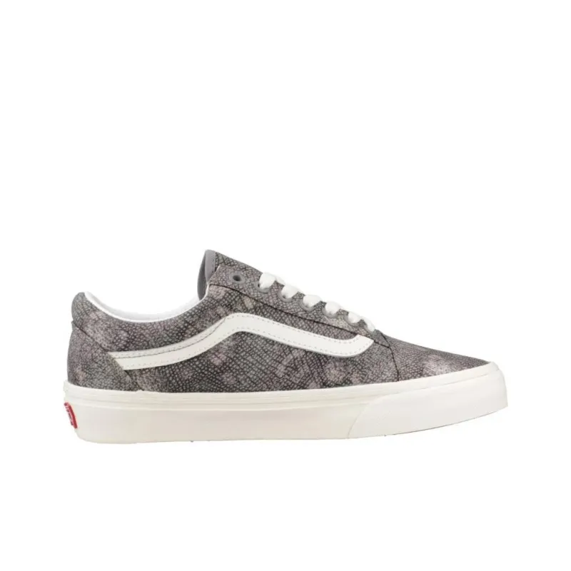 Vans Old Skool Wear resistant And Lightweight Low Top Skateboard Shoes Unisex Brown-1