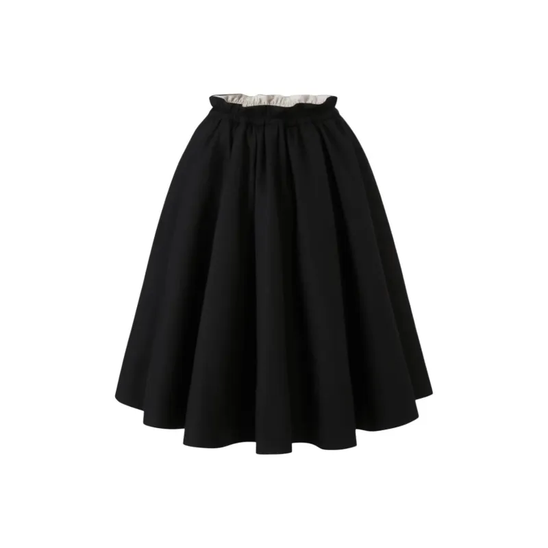 AVENEMENT Casual Long Skirt Women's Black-0