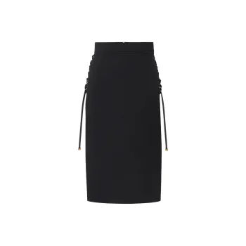 Elisabetta Franchi Lace up Skirt
