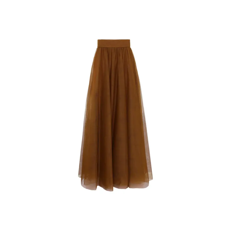 Zimmermann Tulle Maxi Skirt-0