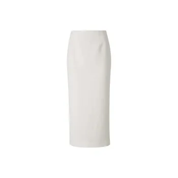ROLAND MOURET Crepe Midi Skirt
