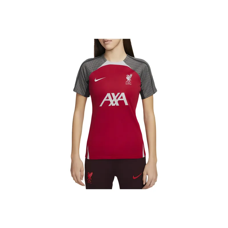Nike Women's Dri-FIT Football Knit Top Soccer Jerseys Women's Red-0