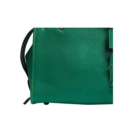 COACH Rogue Chromium Tanned Suede Leather Shoulder Bag, Crossbody Bag, Handbag Medium Size Women's Dark Green-3