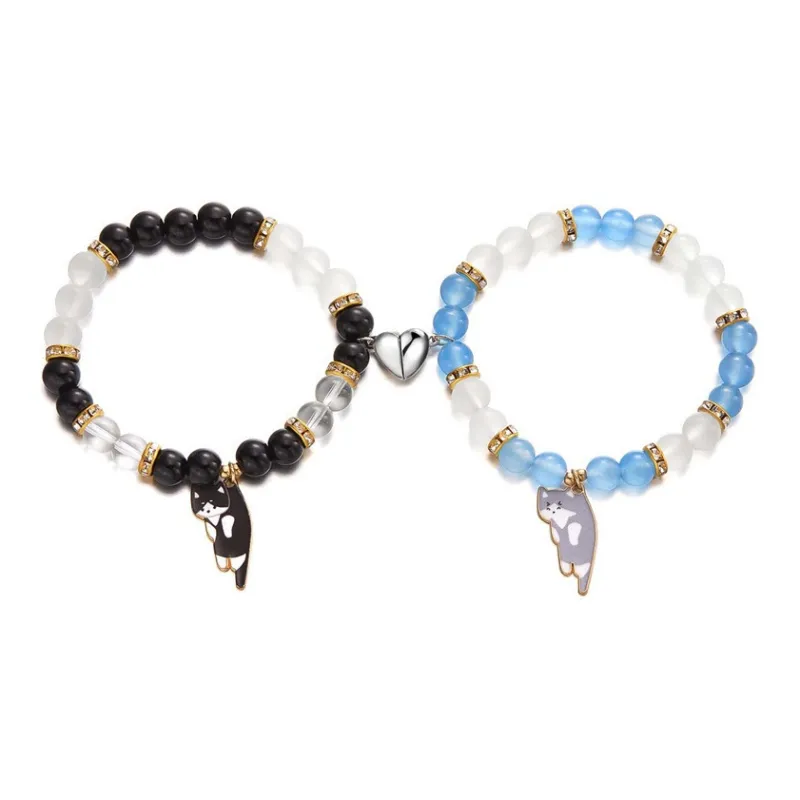 VIVIWELL Glass Bracelets Unisex-0