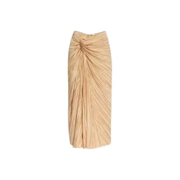 CULT GAIA Sonoma Ruched Detailed Midi Skirt
