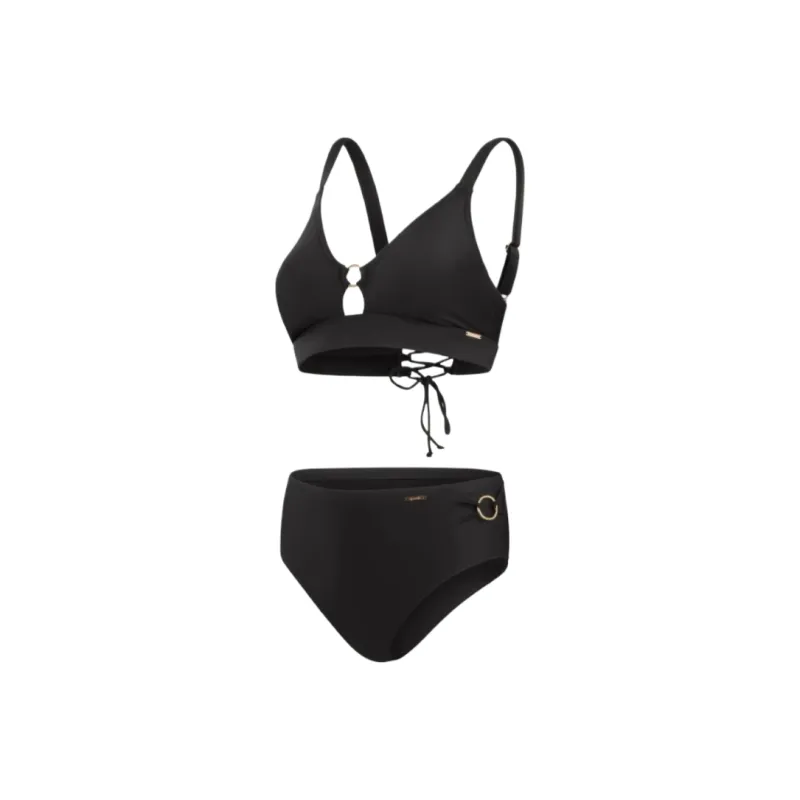 Speedo Two-Piece Swimsuits Women's Black-0