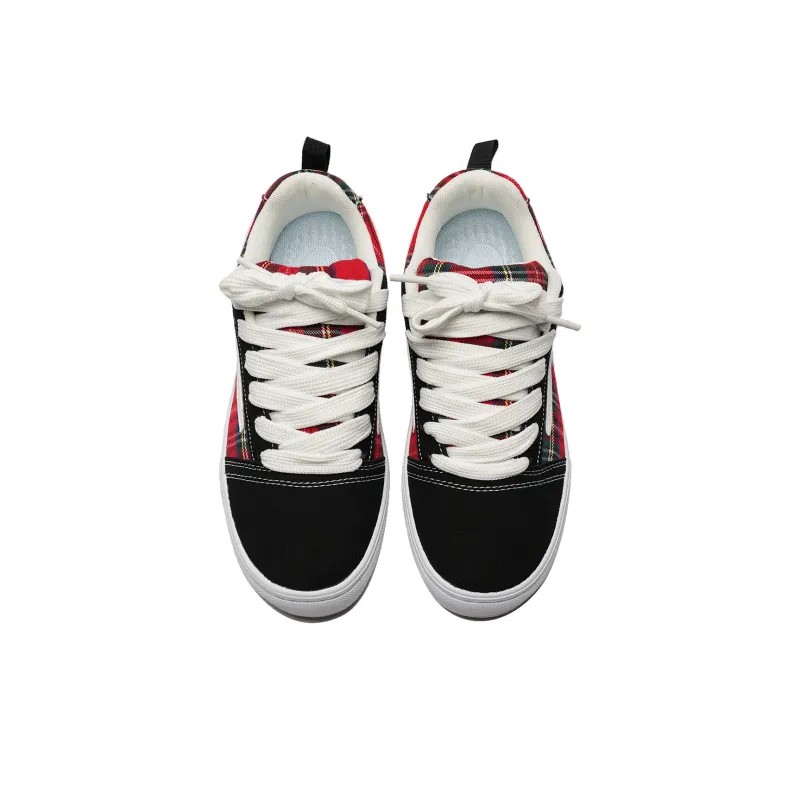 T628 Slip Resistant, Abrasion Resistant, Lightweight, Breathable Low Top Skateboard Shoes Unisex-19