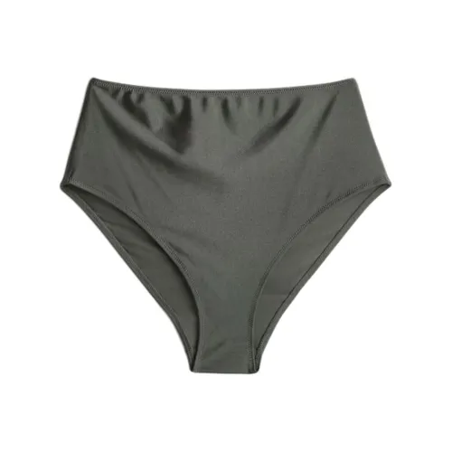 H&M Swimming Shorts Women's Dark Khaki Green