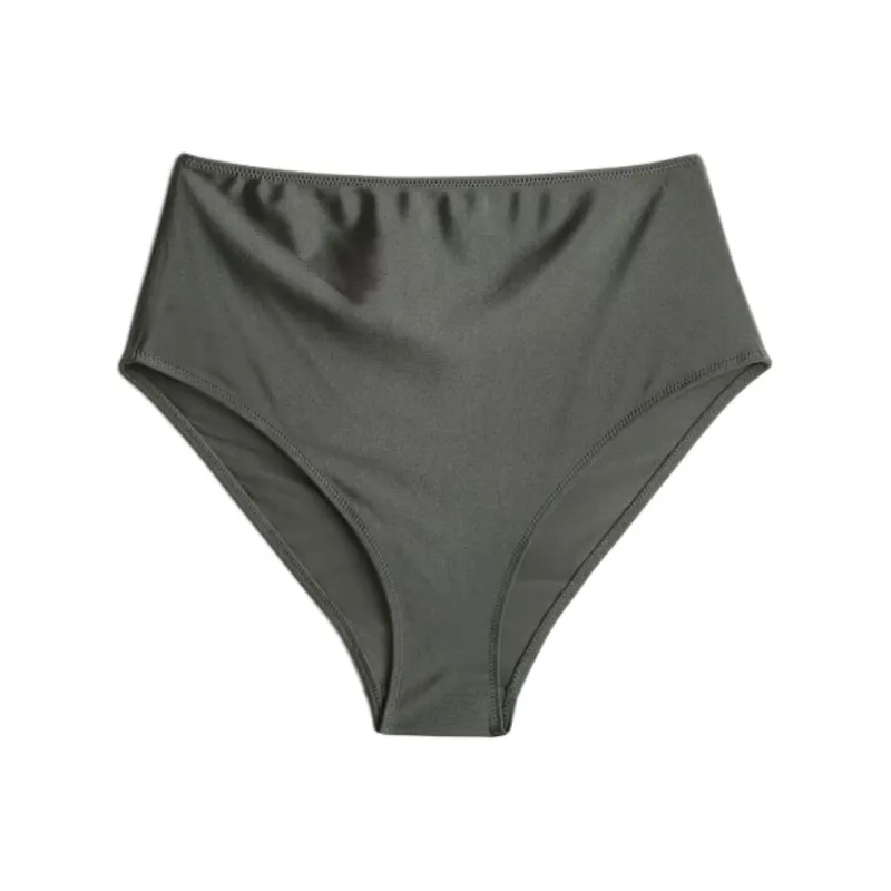 H&M Swimming Shorts Women's Dark Khaki Green-0