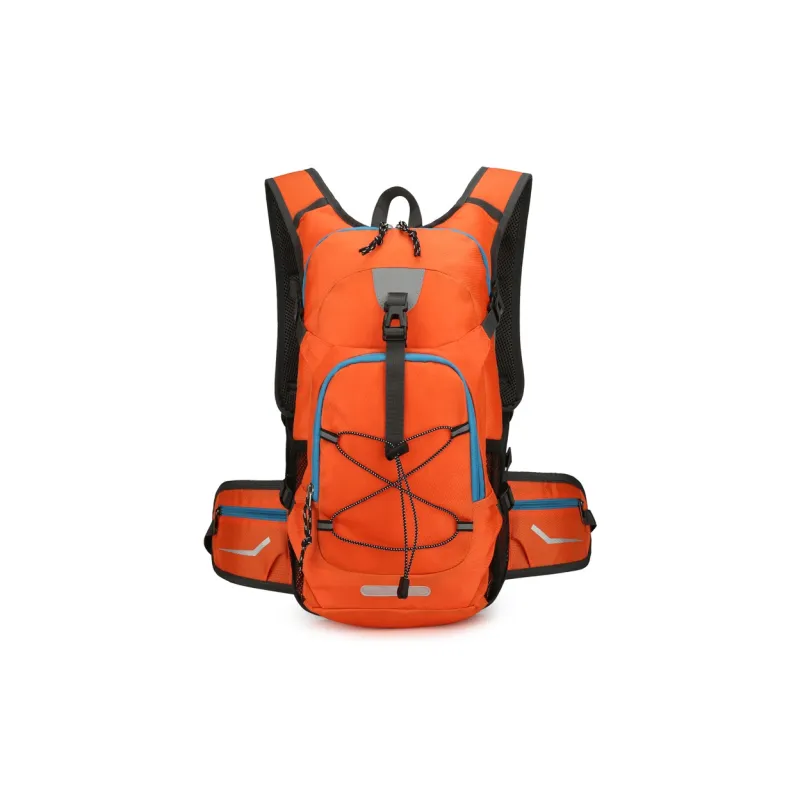 H YXIANG Nylon Backpack Regular Unisex Multicolor-2