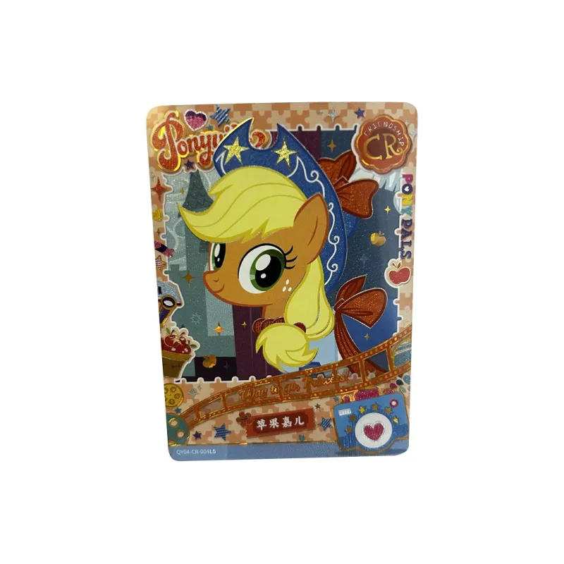 KAYOU Fun Shadow Four Piece Black Back CR Pinkie Pie Fluttershy Rarity Purple Joy Yuyi IP/Anime Cards 1 Pc-10