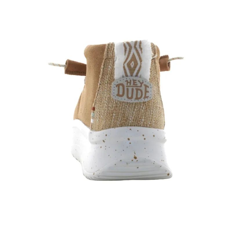 Heydude WENDY PEAK HI SUEDE Mid Top Casual Shoes Women's Brown-6