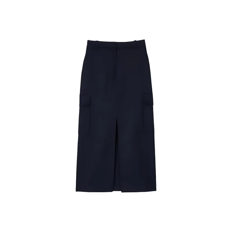 Sandro Cargo Maxi Skirt-0
