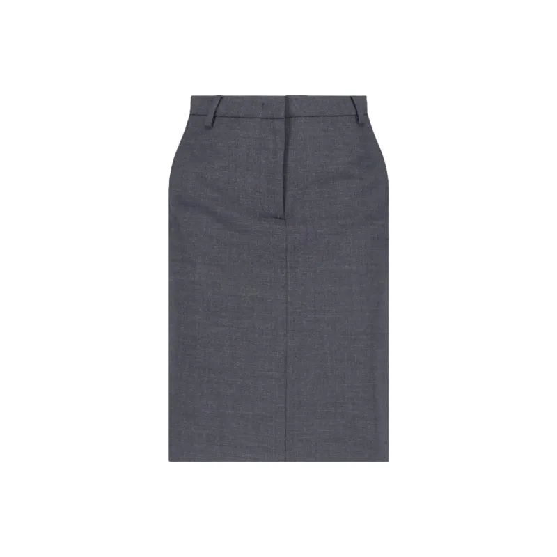 ASPESI Sheath Skirt-0