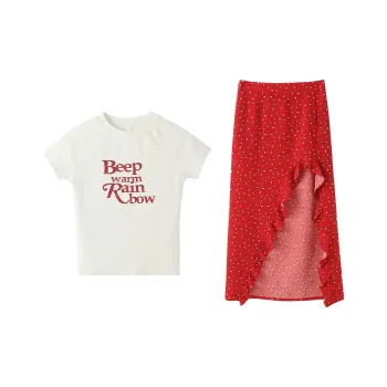 Cosyism Two Piece Skirt Sets Women's